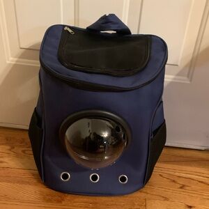 New Pet Backpack carrier for small pet dog or cat